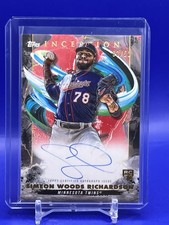 Simeon Woods Richardson 2023 Topps Inception #BRES-SWR Rookie Autographs Red /50