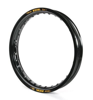Excel Takasago Rear Rim - 18x1.85 - Black Motorcycle ATV/UTV Dirt Bike FDK416