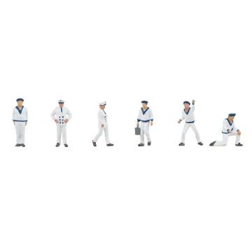 Faller 155645 Sailors (6) Figure Set N Gauge