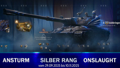 World of Tanks Onslaught / Ansturm 2026 Silber Rang / WOT / Saison - Dragon