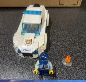Lego City Rally Car Set 60113 & 60239 Police Car Complete W/ Instructions