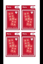 Hero. Mighty Patch V-Day Edition Hydrocolloid Acne Patches 12ct 4 Pack Drug-Free