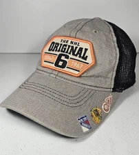 CCM NHL Original 6 Hockey Chicago Boston Toronto Montreal NY Detroit Hat Cap