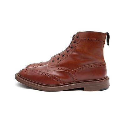 Tricker's Stow Country Boots Men's Marron Antique Leather Size US: 11 / EUR: 44