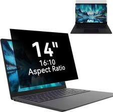 14 Inch Laptop Privacy Filter, Anti-Glare Blue Light Protector for Dell HP Lenov