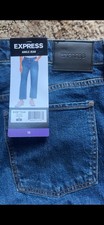 Express Women's Size 16 Dark Wash Blue Ankle Jeans 5-Pocket Denim