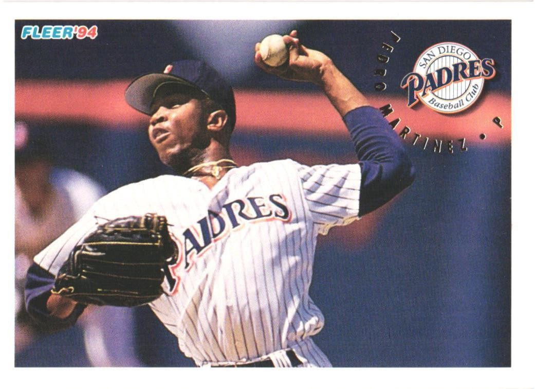 1994 Fleer #669 Pedro Martinez San Diego Padres Rookie