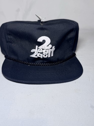 RARO NUOVO CAPPELLO VINTAGE MC HAMMER SNAPBACK 2 LEGIT 2 QUIT WORLD TOUR FLAT BILL TRUC - Foto 1 di 4
