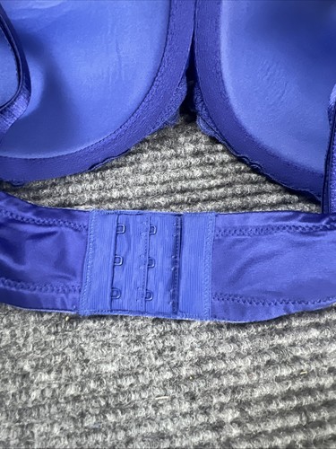 Hanes 4 Way Convertible Strapless Bra 38C Blue - Picture 6 of 6