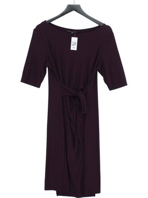 Coco Bianco T-Shirt Midikleid L in Lila