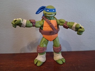 Teenage Mutant Ninja Turtles 4.5'' Leonardo Action Figure Viacom 2012 No Weapons