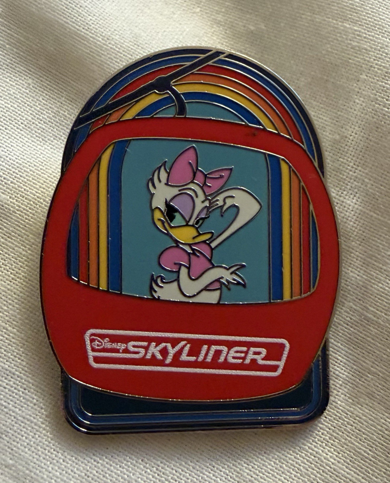 Walt Disney World Skyliner Mystery Box Daisy Duck Pin