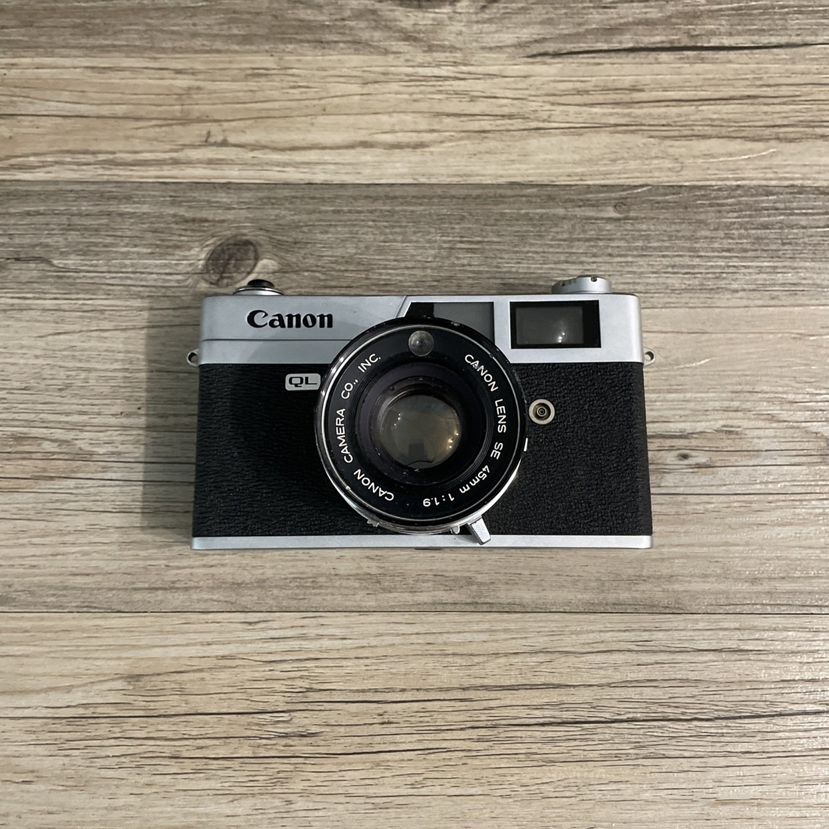 Canon Canonet QL19 35mm Rangefinder Film Camera Untested | eBay Canon Canonet QL19 35mm Rangefinder Film Camera Untested | eBay