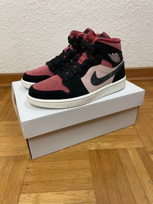 Nike Air Jordan 1 Mid WMNS Particle Beige BQ6472 202 Sneaker NEU EU 37.5 US 6.5W