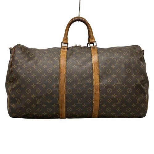 Auth LOUIS VUITTON Keepall Bandouliere 55 M41414 Monogram VI874 Boston Bag