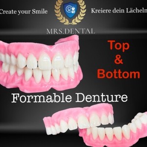 Zahnprothese DIY Kit , Schaumodell Même Machen. Malléable