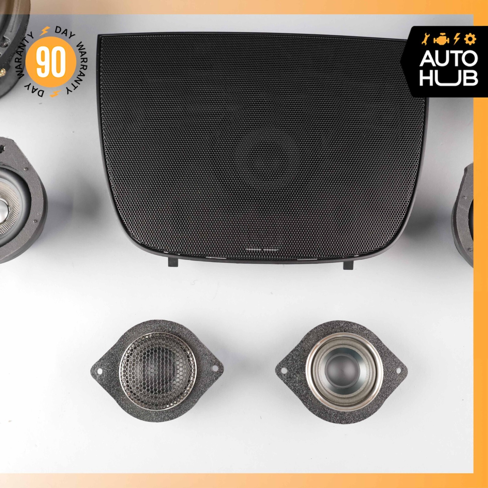 12-18 Bentley Continental GT GTC Speakers Subwoofer Set Blam / Dynaudio
