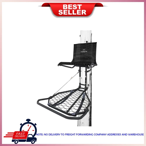 Hawk Kickback LVL Hang-On Deer Hunting Tree Stand with XL Seat and Platform