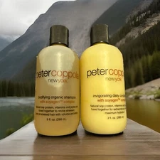 Peter Coppola Bodifying Organic Shampoo & Invigorating Daily Conditioner Set NOS
