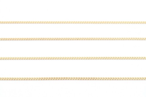 585 Gelbgold Panzer Kette flach 50cm/1,6mm 4,78gr. 529 - Bild 4 von 5