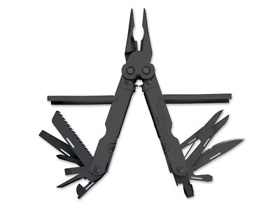 SOG PowerLock Black Scissors Nylon Pouch Multitool Werkzeug Messer   09SGB61