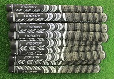 MENS MULTI-COMPOUND GOLF GRIPS: 10 PACK BLK/WHITE GOLF PRIDE TYPE MID SIZE: MC