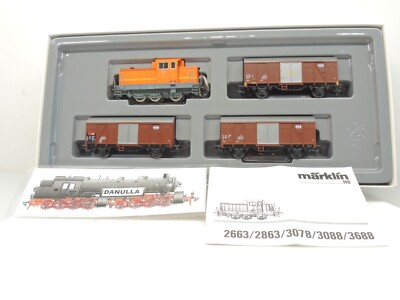 Märklin 2647 Schweizer Nebenbahn-Güterzug Diesellok DHG 700C Digital sehr gut VP