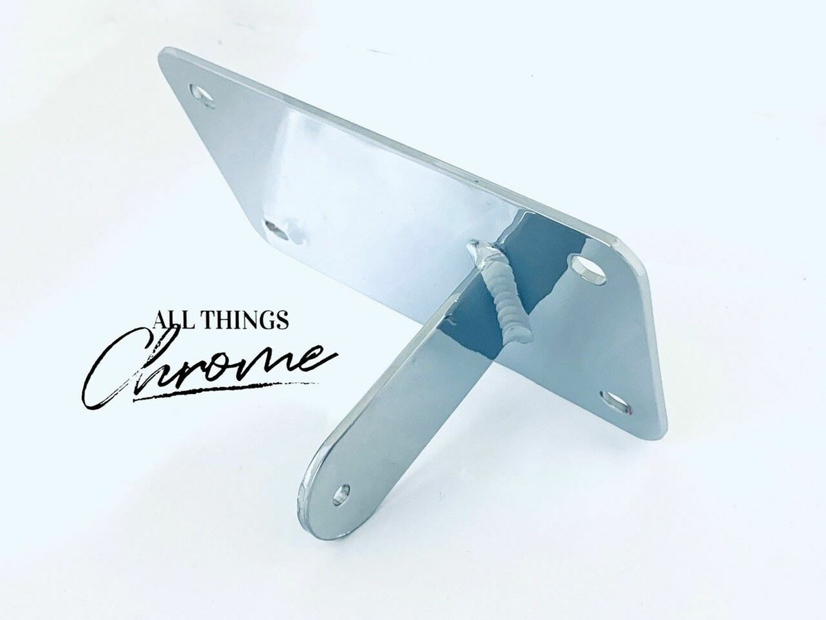 CHROME PEG MOUNT BILLET TAG BRACKET FOR 06-11 KAWASAKI NINJA