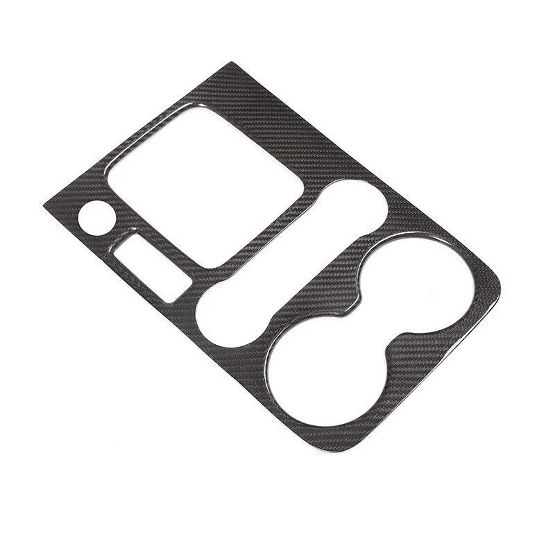 Real Carbon Fiber Car Gear Shift Panel Cover Trim For 11-18 Volkswagen Touareg Foto 3 de 4