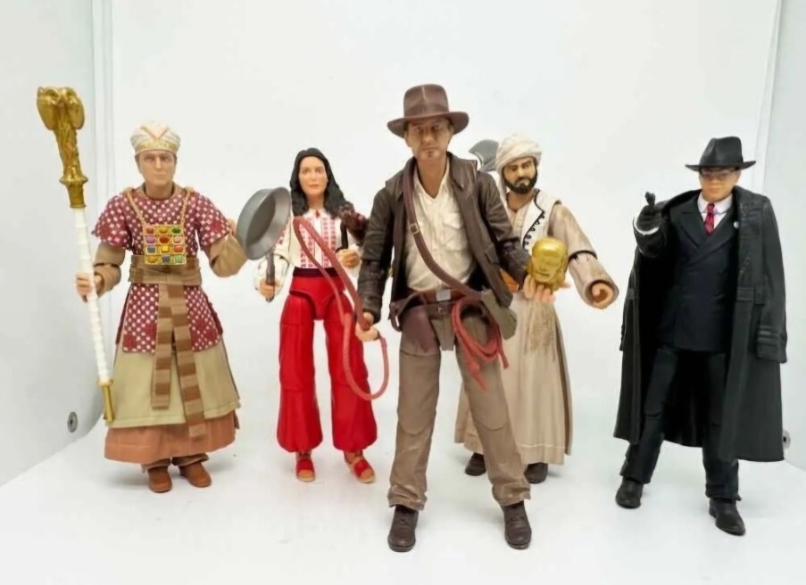 Indiana Jones Adventure Series Juego Completo de 5 Figuras de Acción (6 Pulgadas) Hasbro