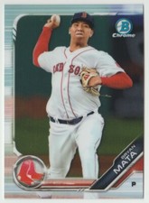 2019 Bowman Chrome Prospects #BCP-140 Bryan Mata Baseball Card Boston Red Sox