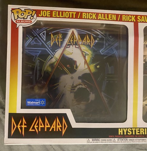 Funko Pop! Portada del álbum de lujo: Def Leppard - Hysteria - Exclusivo de Walmart (3) - Imagen 2 de 9