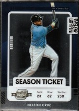 NELSON CRUZ 2021 PANINI CONTENDERS OPTIC BASEBALL CARD #65  MINNESOTA TWINS 