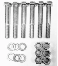 New Bag of Five RCSBKT Shear Bolt & Nut Kit for King Kutter Bush Hog Land Pride