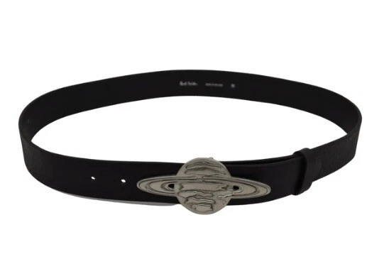 Cintura Paul Smith Mainline Da Uomo Saturn Buckle 38" Nuova Di Zecca - Imagen 2 de 4