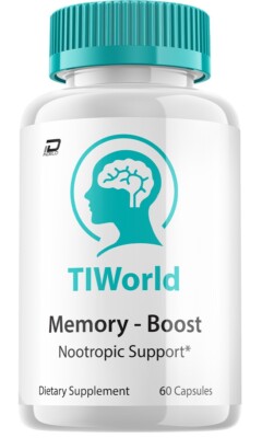 (1 Pack) Tiworld Brain Supplement Capsules   Tiworld All Natural Memory Focus