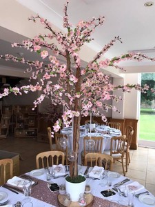 5ft Pink Blossom Tree Centerpiece Hire Only Wedding Event Ebay