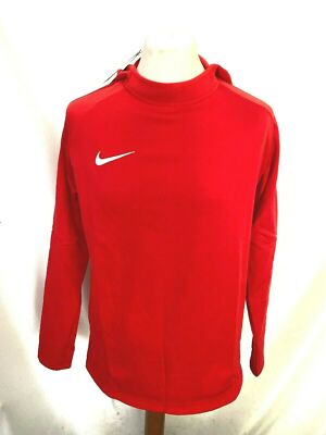 Nike Kinder Hoodie Kapuzenpullover Rot Academy 18 Junior 10-12Jahre 