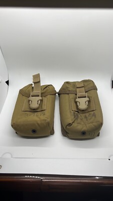 2 Pcs USMC Molle Optical Instrument Padded Case (ACOG/RCO Carrying Pouch) PreOwn