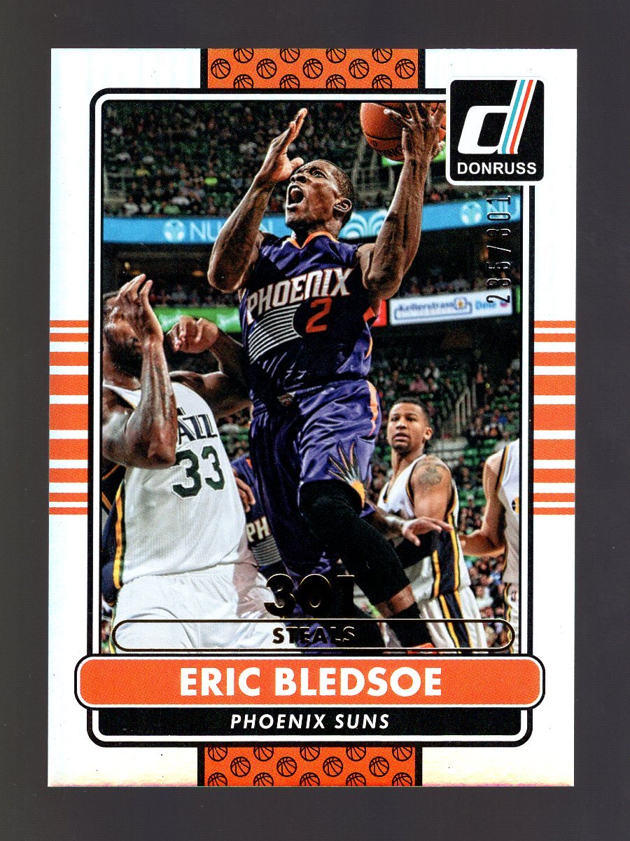 2014-15 DONRUSS STAT LINE #25 ERIC BLEDSOE 235/301 PHOENIX SUNS