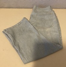 Women 's FADED GLORY STRETCH Relaxed Fit sz. 18 Light Blue Jeans