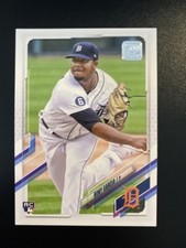 2021 Topps Update #US190 Rony Garcia RC Tigers