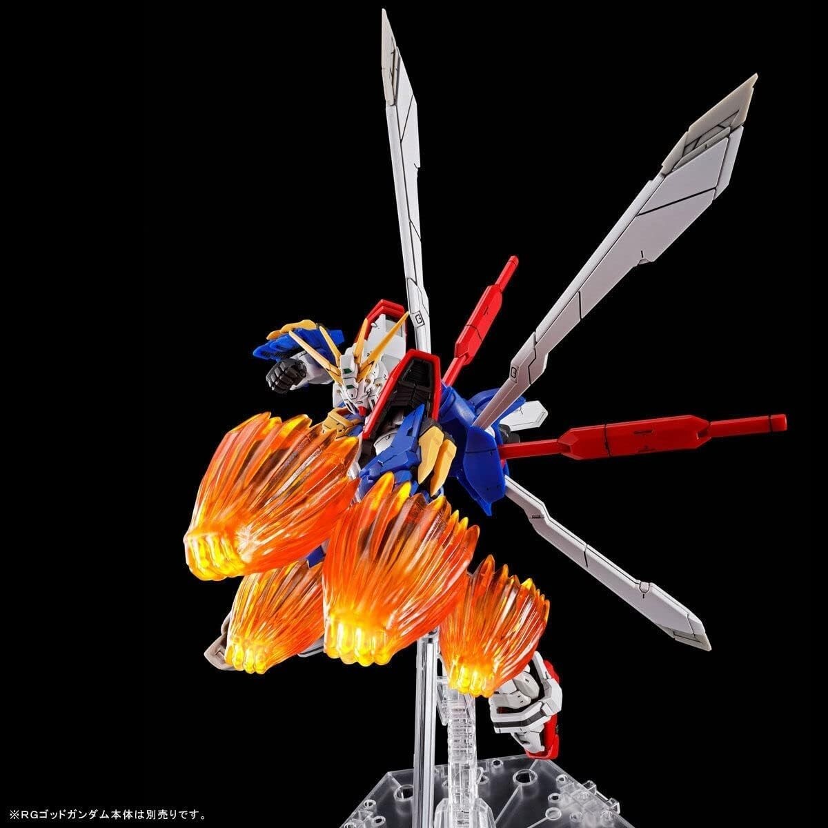 P-BANDAI RG 1/144 God Gundam Expansion Set Model Kit JAPAN