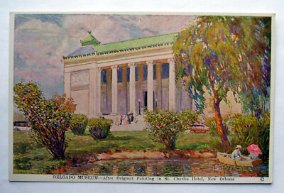 Kunst Postkarte - DELGADO MUSEUM, NEW ORLEANS, USA - ST CHARLES HOTEL (JOH2-11)