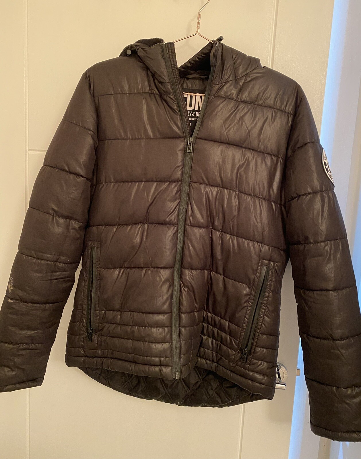 Supply And Demand Black Puffer Jacket Women Gem