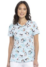Arctic Pals Cherokee Scrubs Genuine V Neck Top CK646 ARPL