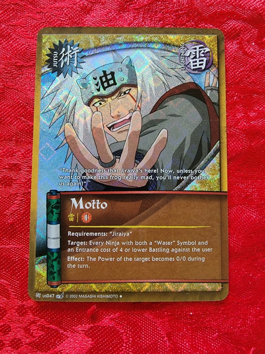 Naruto Collectible Card Game (Battle of Destiny): Motto US047 Holo