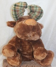 Moose - Russ Plush Christmas - 18" Sitting Position - Very Soft and Plush
