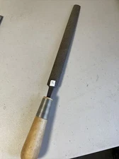 Nicholson Unsigned USA 19" Course Cresent File  Handle Excellent #14