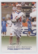 2010 Upper Deck Major League Lacrosse Jordan Hall #77 0o1d